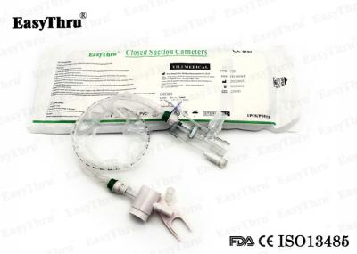 40cm Inline Disposable Suction Catheter 72h For Connector Ventilator