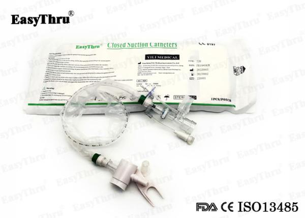 Envase transparente Sistema de catéter de succión desechable Envase individual 72h Estilo