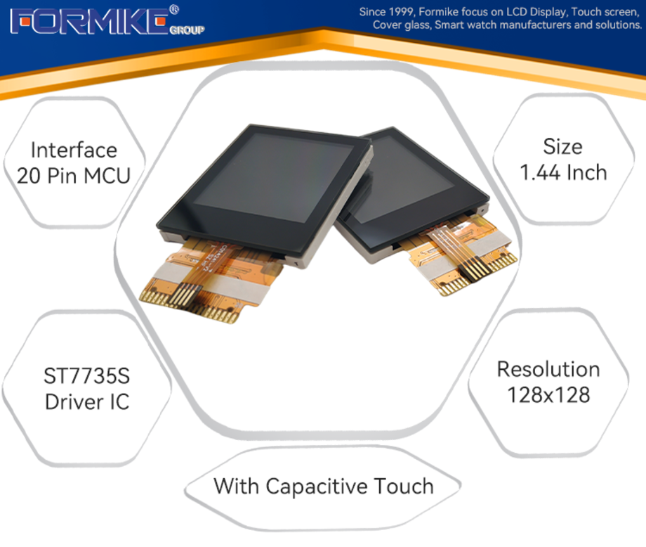 ST7735 1.44 Inch 128x128 TFT Display LCD Small Touch Panel Screen