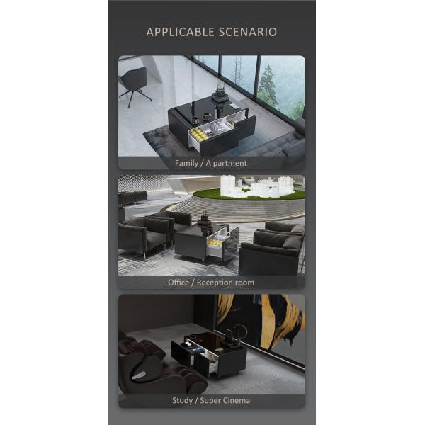 Folded Aluminum Dining Table for Smart Home Appliances and Double Door Refrigerators