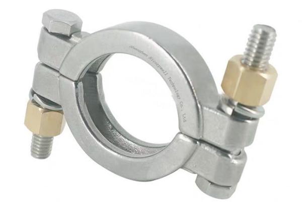 Braçadeira de tubulação de alta pressão resistente do equipamento da tri braçadeira de aço inoxidável