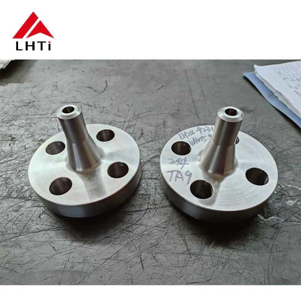 ASTM B381 Titanium Grade 2 Long Weld Neck Flange with Complete Specifications for Chemical Use in -250°F to 800°F Temperature Range