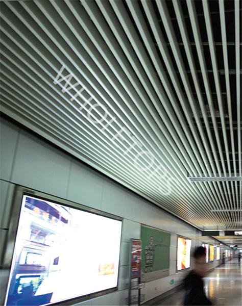 PVDF Coated 5.0mm Thick Aluminum Roofing Panel For Airport Decoration