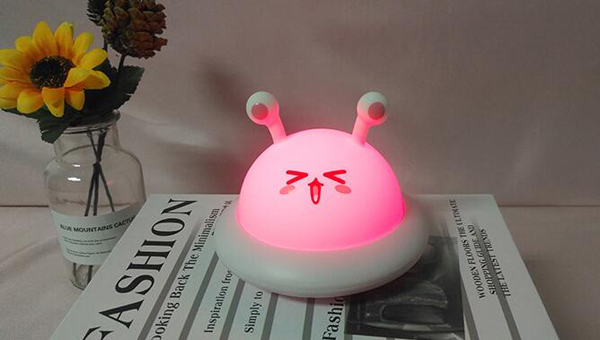 Rechargeable Cute Night Lamps LED Animal Night Light Colorful Silicone Night Light For Kids
