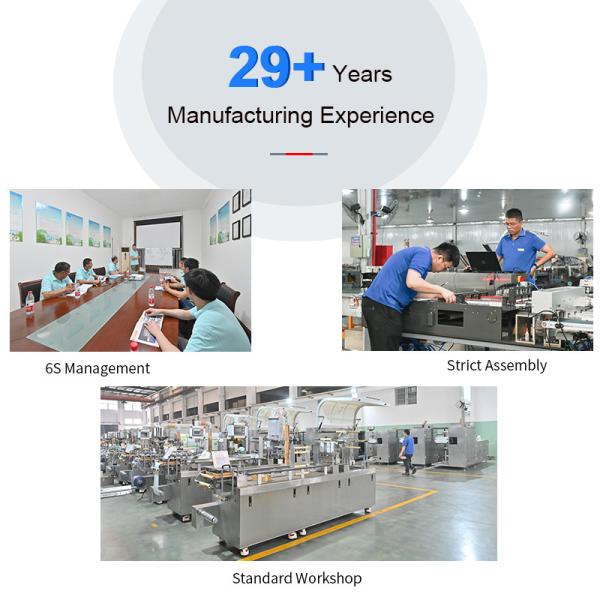 PVC Alu Blister Packing Machine Automatic Sealing Forming And Packaging Capsule Tablet