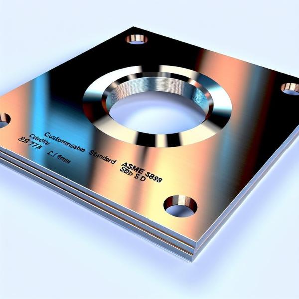 定番可能なASME SB898標準型チタンコーティングプレート,重用用途と厚さ2~12mm