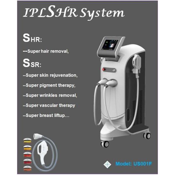 3000W Ipl Laser Hair Removal Machine / 1-50J Ipl Machine For Skin Rejuvenation