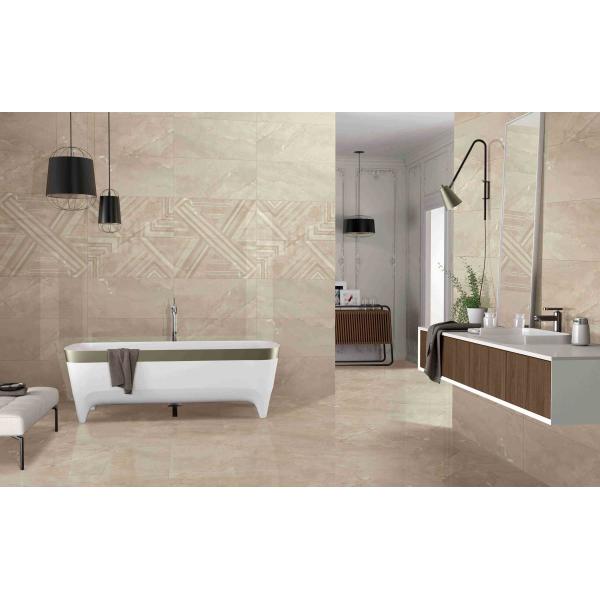 Серая крытая мраморная толщина размера 10мм плитки 400кс800 мм фарфора взгляда