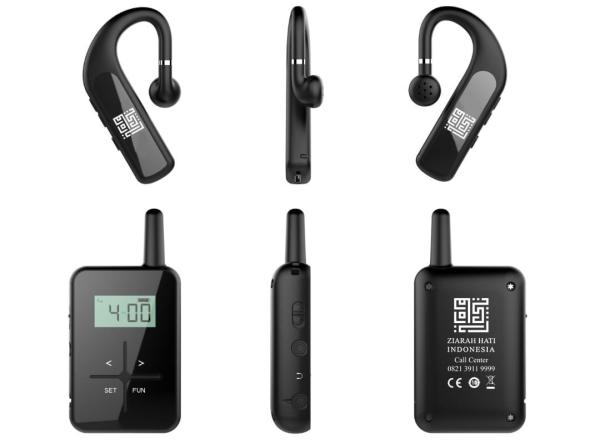 Digital Wireless Tour Guide System With 200 Meter Distance With Simultaneous Interpretation