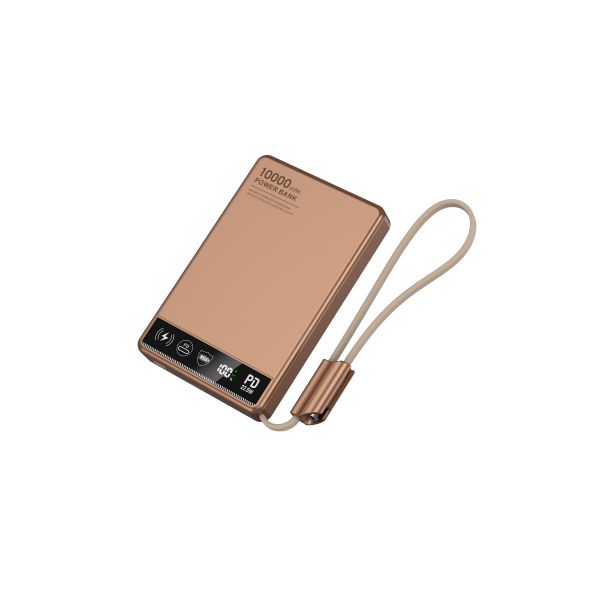 Fast Charging Magnetic Wireless Power Bank Ultra Thin 10000mAh OEM/ODM 20W/15W