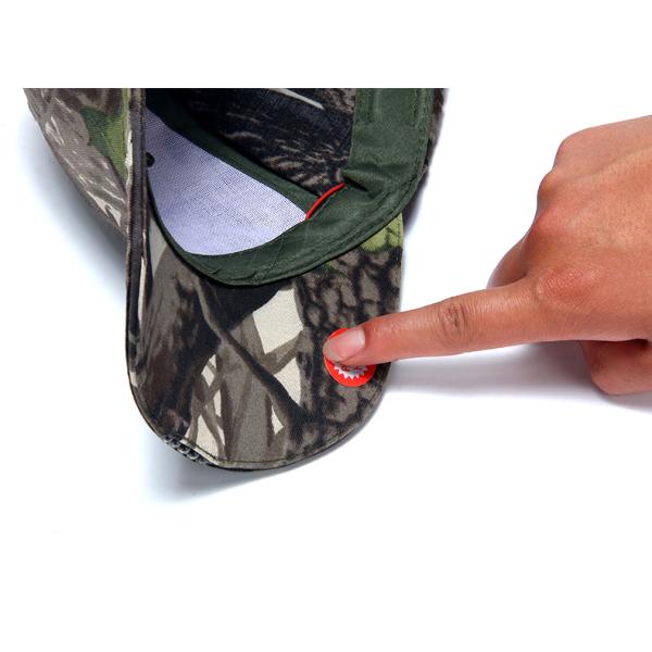 Hip Hop Lighted Baseball Caps , Party Jogging Black Led Baseball Cap Cotton