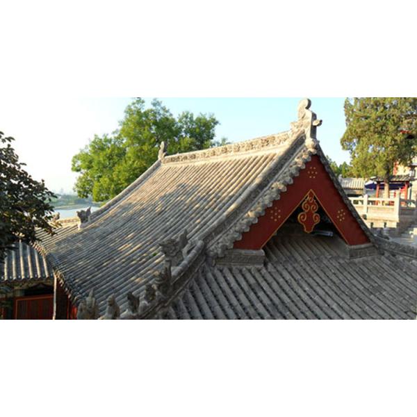 Сад античных китайских черепиц строительного материала Unglazed ровный