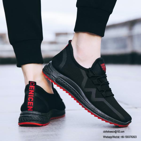 china factory 2019 fashion breathable  shoes mens casual sport shoes