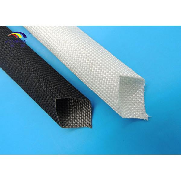 Cable Protection High Temperature Fiberglass Insulation Sleeving / Tubing 0.5mm ~ 30.0mm