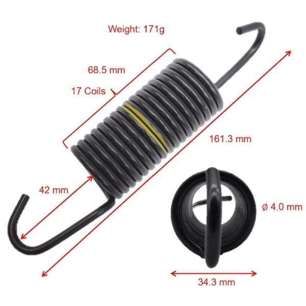 Partes de máquina de lavar de aço inoxidável elétrica 4970EN2001D Tub Suspensão Primavera para LG