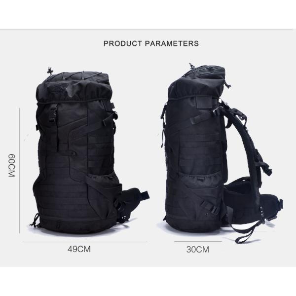 Shoulders Tactical Gear Backpack Dark Evil Heavy Mountaineering Bags