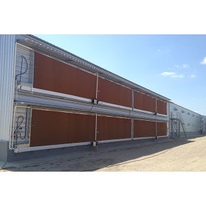 Pre Engineered Steel Chicken House Q355B Steel Structure Poultry Sheds