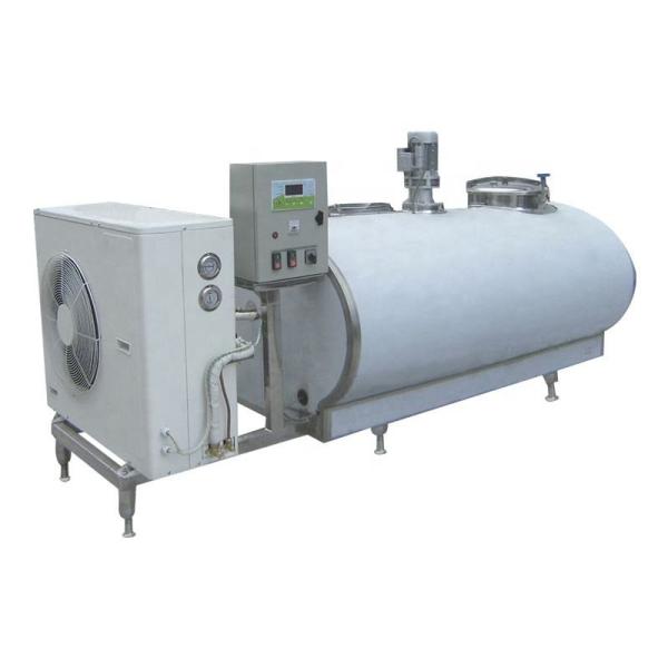 Le prix du réservoir de refroidissement du lait en acier inoxydable sur mesure dans la machine de transformation laitière