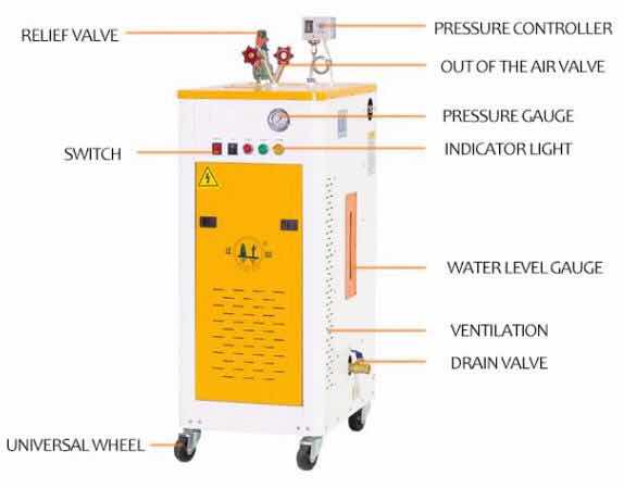 0.7MPa Hot Water 7 Bar Electric Steam Generator Boiler