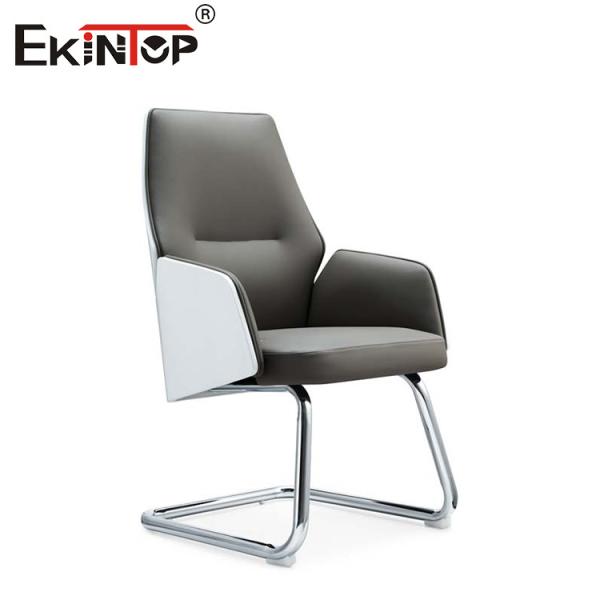 OEM PU кожаные столы для обеда с металлическими ногами