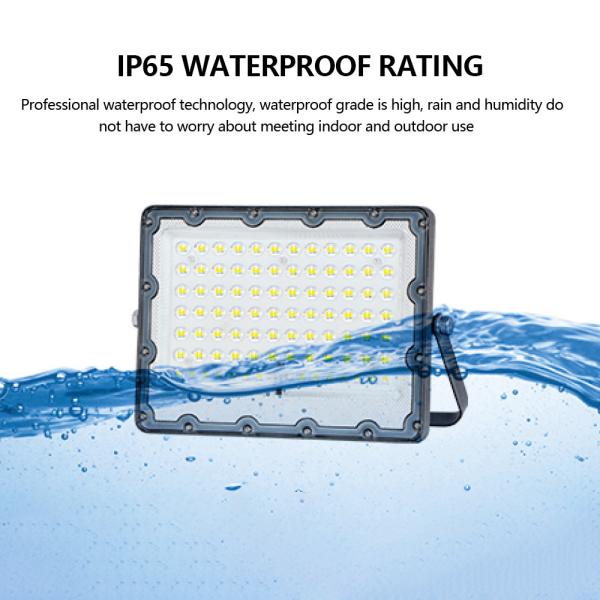 Reflector KCD Bateria de alta luminosidade branca e fria 50w 100w 200w 500w 1000w Industrial Outdoor