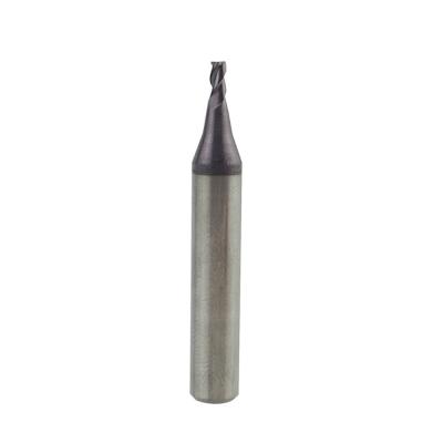 Cimento Carbide 3 Flute End Mill Cutter Bits Direitos Para Máquina Vertical Key Cutting