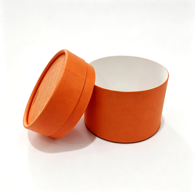 100% Degradable Cylindrical Paper Tube Box Light Shielding Tea Tube Packaging Round Shape