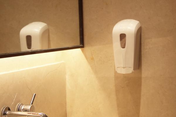 factory direct sale 500ml hotel manual shampoo dispenser/ABS plastic hand liquid soap dispenser YK2560