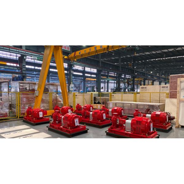 Всасывания конца NFPA20 750USGPM 93PSI насос горизонтального центробежный