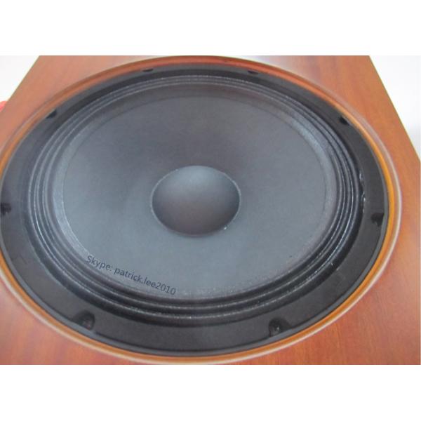 Best Sound Quality Wooden Finished Bookself Audio Speaker With Cover For Cinema Room