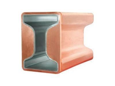 Round Square Rectangular Intergrated Billet ShapeType Copper Mould Tube For CCM