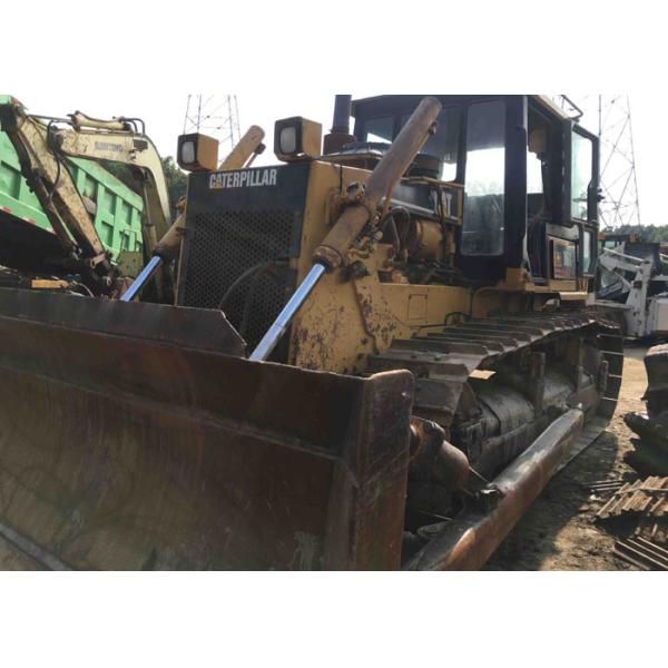 Новая модель КАТ Д6Г бульдозера Кравлер желтого цвета подержанная 2012 сделанного года