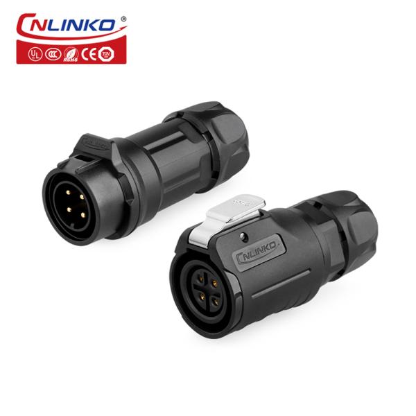 Cnlinko LP16 Connectors Plastic Connector 2 3 4 5 7 8 9 Pin Waterproof Plug Wire Connector