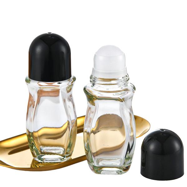 Rolo claro de 30ml 50ml em garrafas de perfume para cuidados pessoais