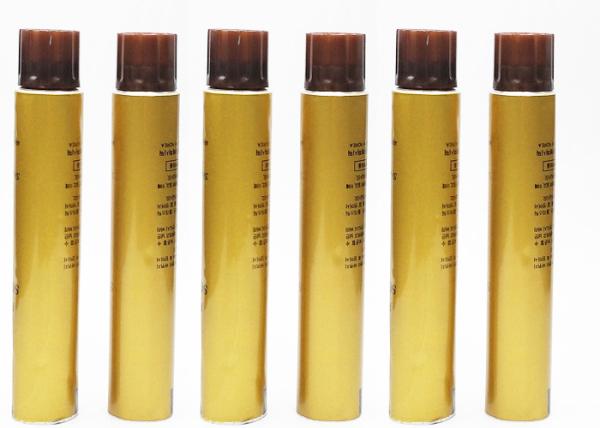 Toiletry Packaging Soft Empty Aluminum Tubes Thread M15 Tube Wall Toughness ≤22MM
