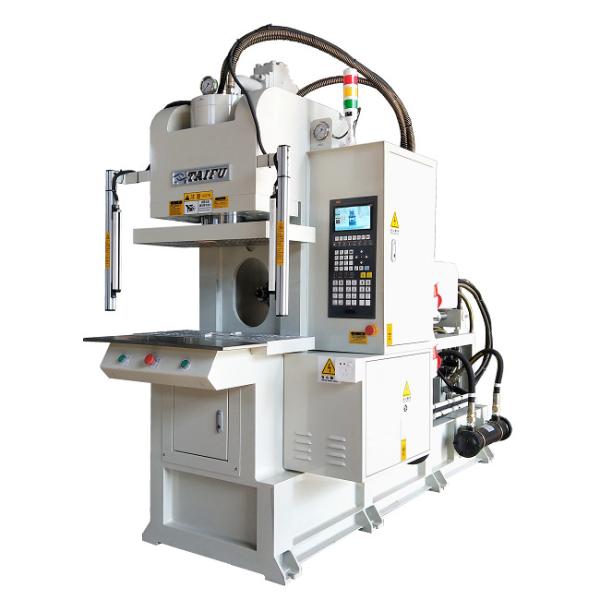 55 Ton C Type Vertical Injection Molding Machine For Making Plug