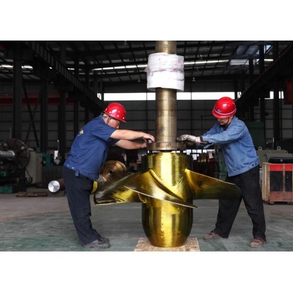 части турбины воды лезвий бегуна турбины 7000kw Kaplan высокопрочные