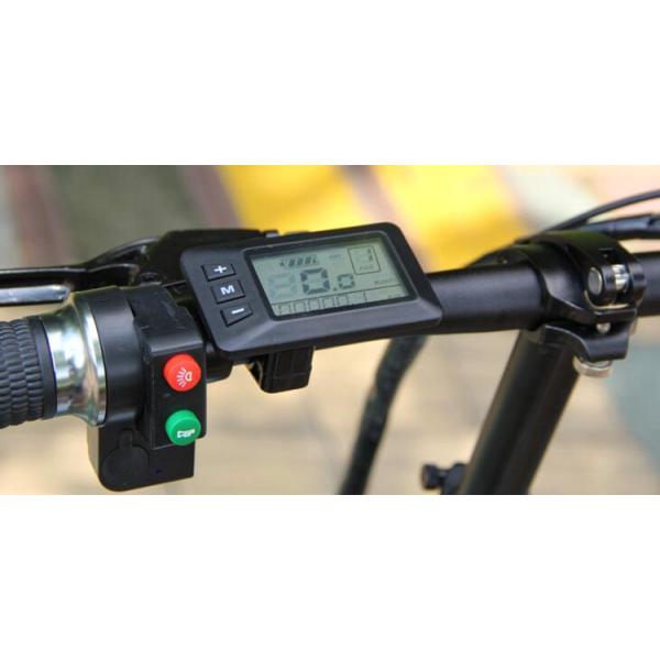 Safe Electric Folding Bike , 20 Inch Fold Up Electric Bike 120 KG Max Load