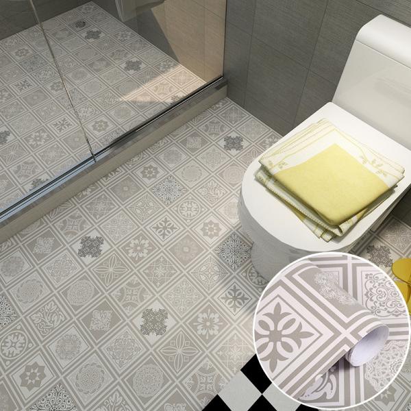 Self Adhesive Waterproof Non Slip Floor Sticker for Bathroom and Kitchen
