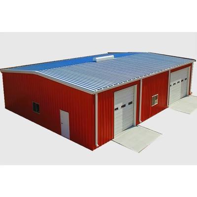 Construção de estruturas pré-fabricadas de aço de estilo industrial