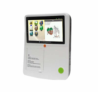 Adapt To 100-240V Medical Ekg Ecg Machine 3 Channels 12 Leads Electrocardiograph