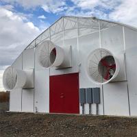 Invernadero automático creciente médico automatizado del apagón del solo túnel del palmo con el sistema del apagón