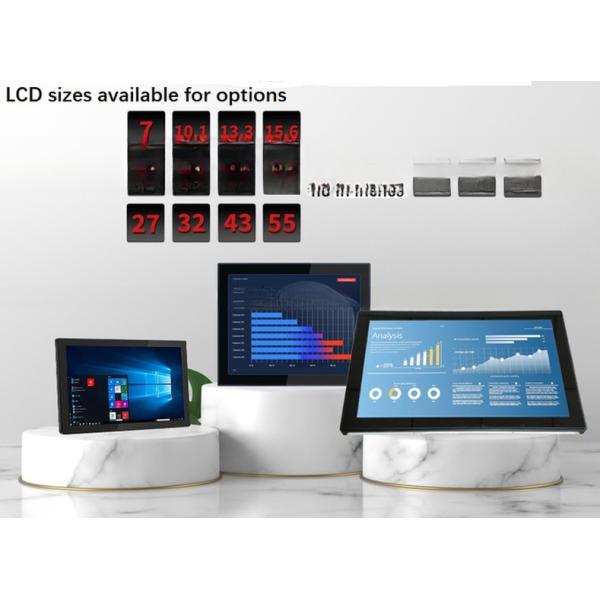 Открытый кадр встроенный 15,6 дюйма 1920x1080 емкостный сенсорный экран Android планшетный киоск поддерживающий Ubuntu Debian Linux OS