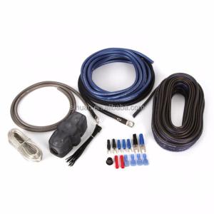Insulated PVC 8AWG Car Audio Amplifier Cable Kits with Accessories at Affordable