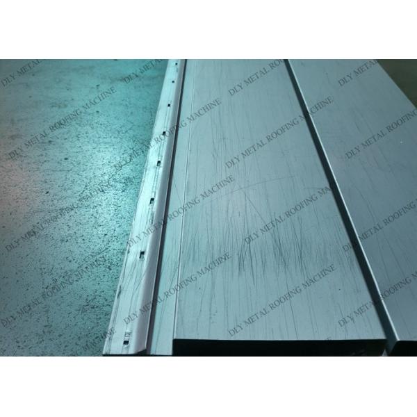 Cr12 Trapezoidal Standing Seam Roll Former Roof Panel Metal Forming Equipment 1250mm