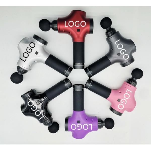 Последний массажный пистолет с вибрациями тела / электрический массажный аппарат с глубокими ударными