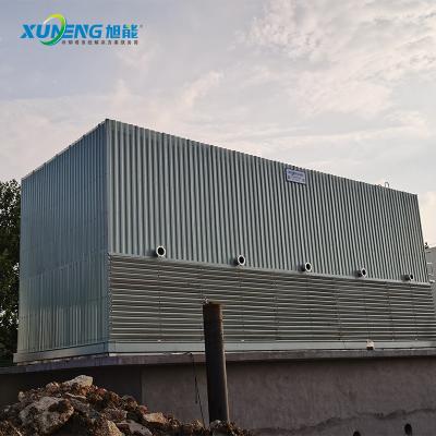 300T Open Cooling Tower for Power Plant Industrial Size Fiberglass Energy-saving Spray Cooling Tower