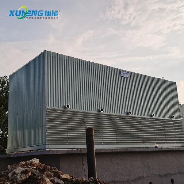 High Cooling Efficiency Counter Flow Water Spray Cooling Systems FRP  Cooling Tower