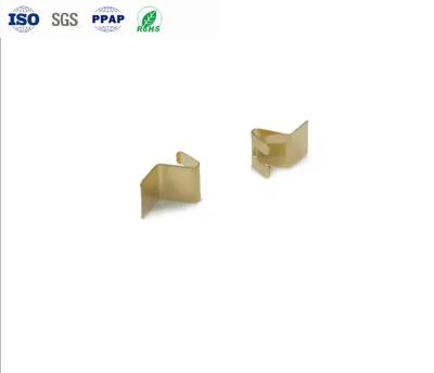 Partes de estampado de latón especializadas Tolerancia 0.1 mm Partes de estampado de metal para industria