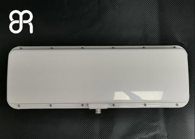 Ganho	12dBi tipo estreito fêmea do conector da polarização linear da antena do feixe RFID de N